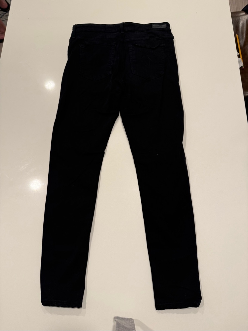 AG Jeans Adriano Goldschmied Black Farrah Skinny Jeans Sz 29 - Picture 4 of 9